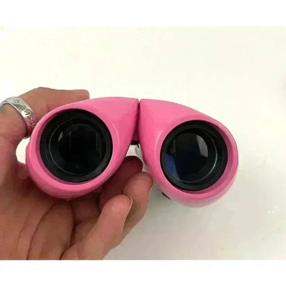 Barska 10x25 Pink Porro Binoculars 288FT With Carrying Bag Outdoor Camping - Picture 5 of 8